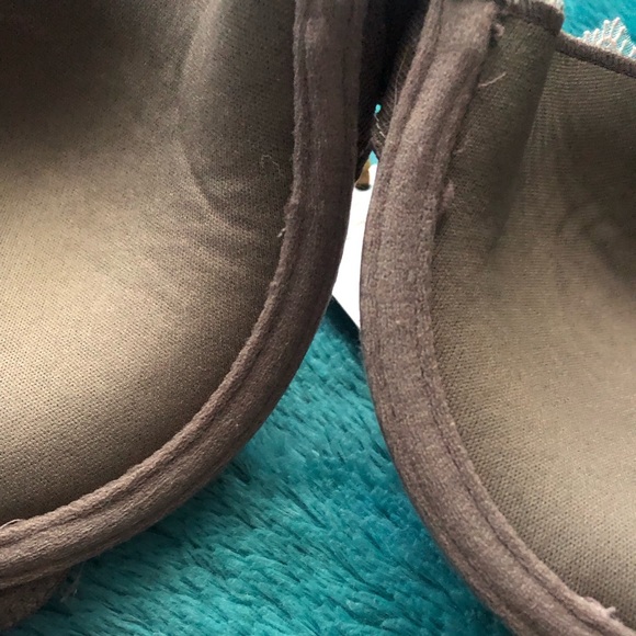 Caramel satin 36-C plunge bra , Tallulah Love Lingerie, UK London. Barely worn - Picture 6 of 11